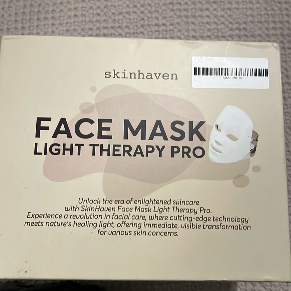 New In Box Skin Haven Pro 7-color LED Mask Skin Care Beauty Facial Mask